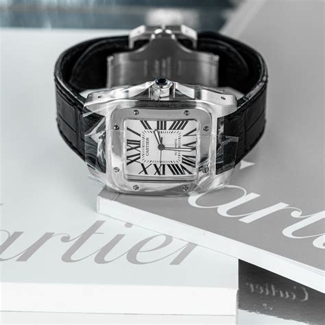 cartier santos 100 logo